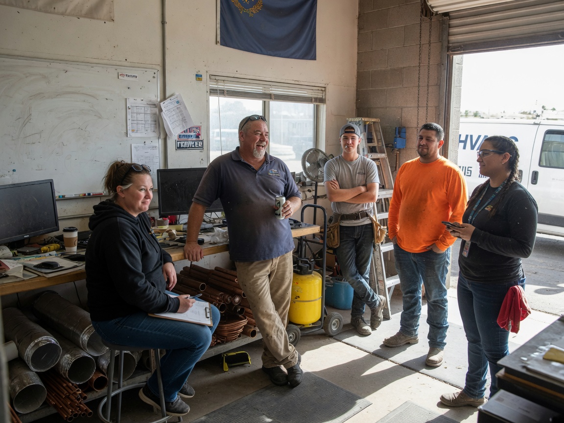 The Fernley HVAC Services team